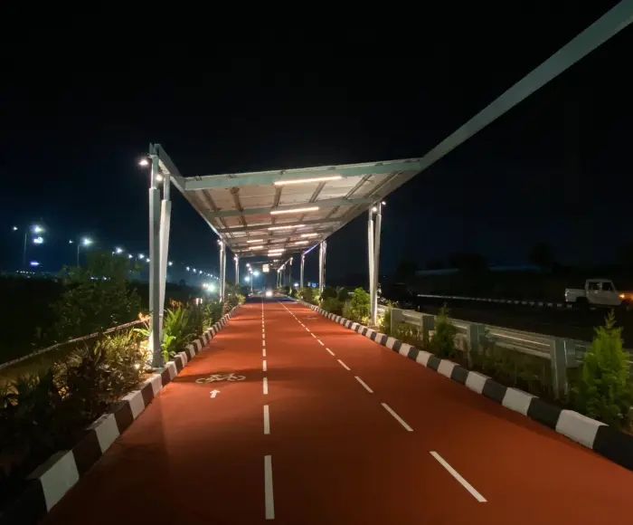 ORR solar cycling track Project