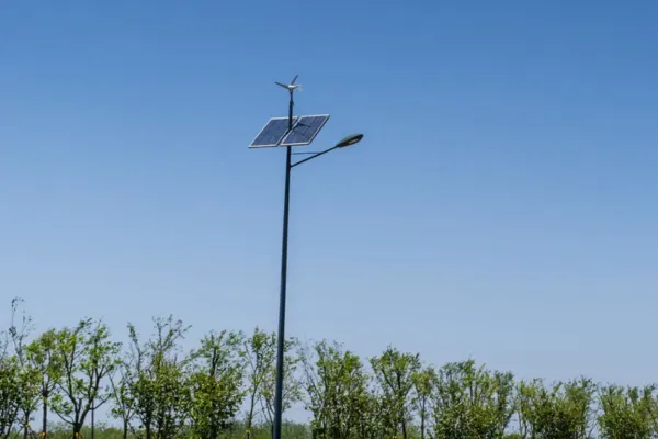 Solar Street Light Installation