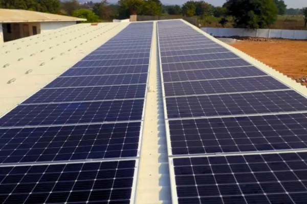 Industrial Solar Power Plant